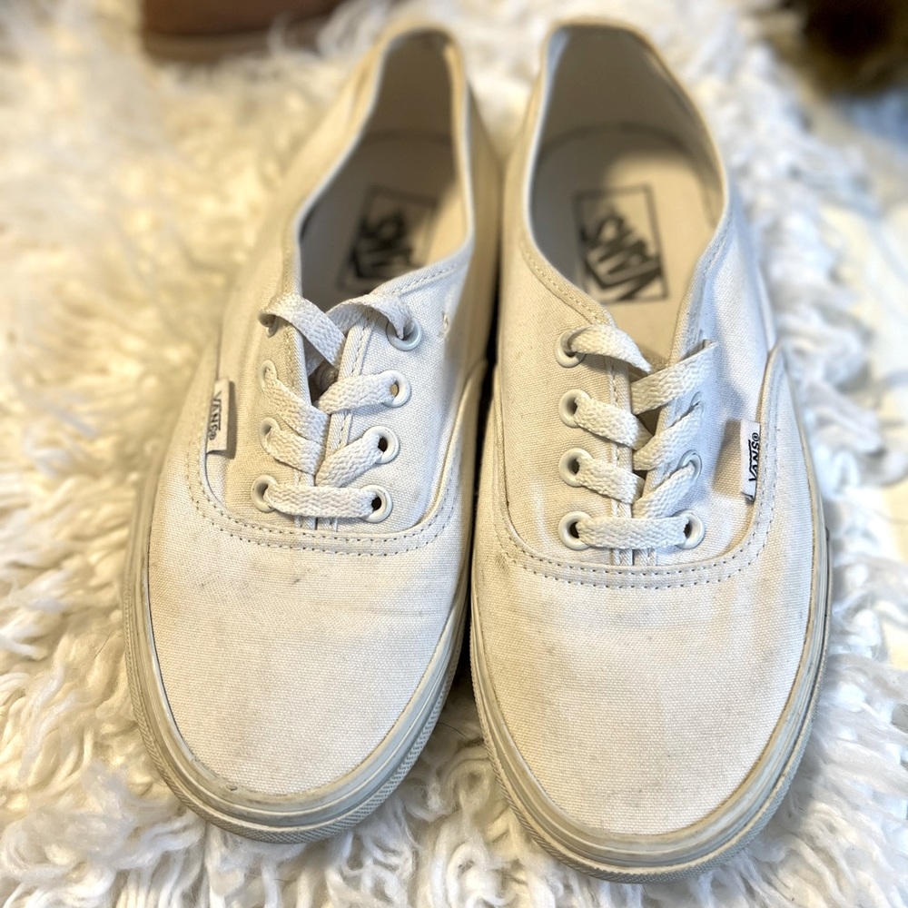White vans womens size 7